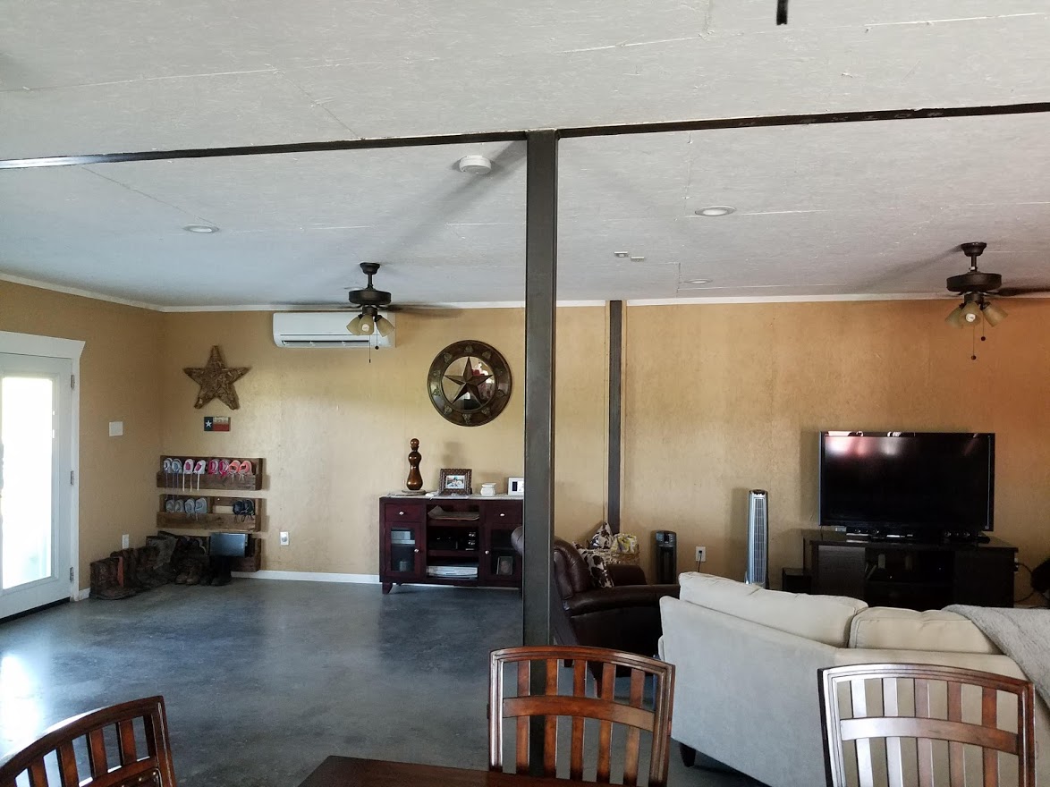 Heating and Cooling a 2,000 sqft. Barndominium in Royce City, Texas